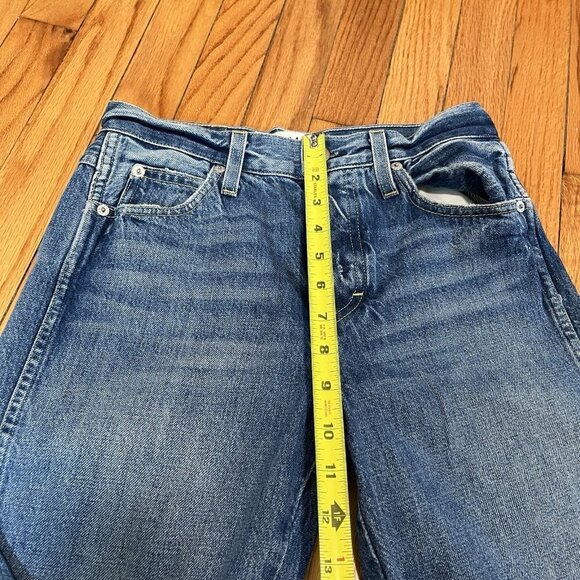 AMO Babe Lace Up Straight Leg Jeans‎ in Love Note Size 25 - Picture 8 of 9